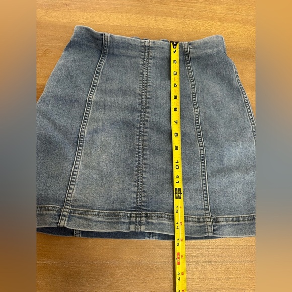 Free People Denim Mini 4 - Picture 3 of 7